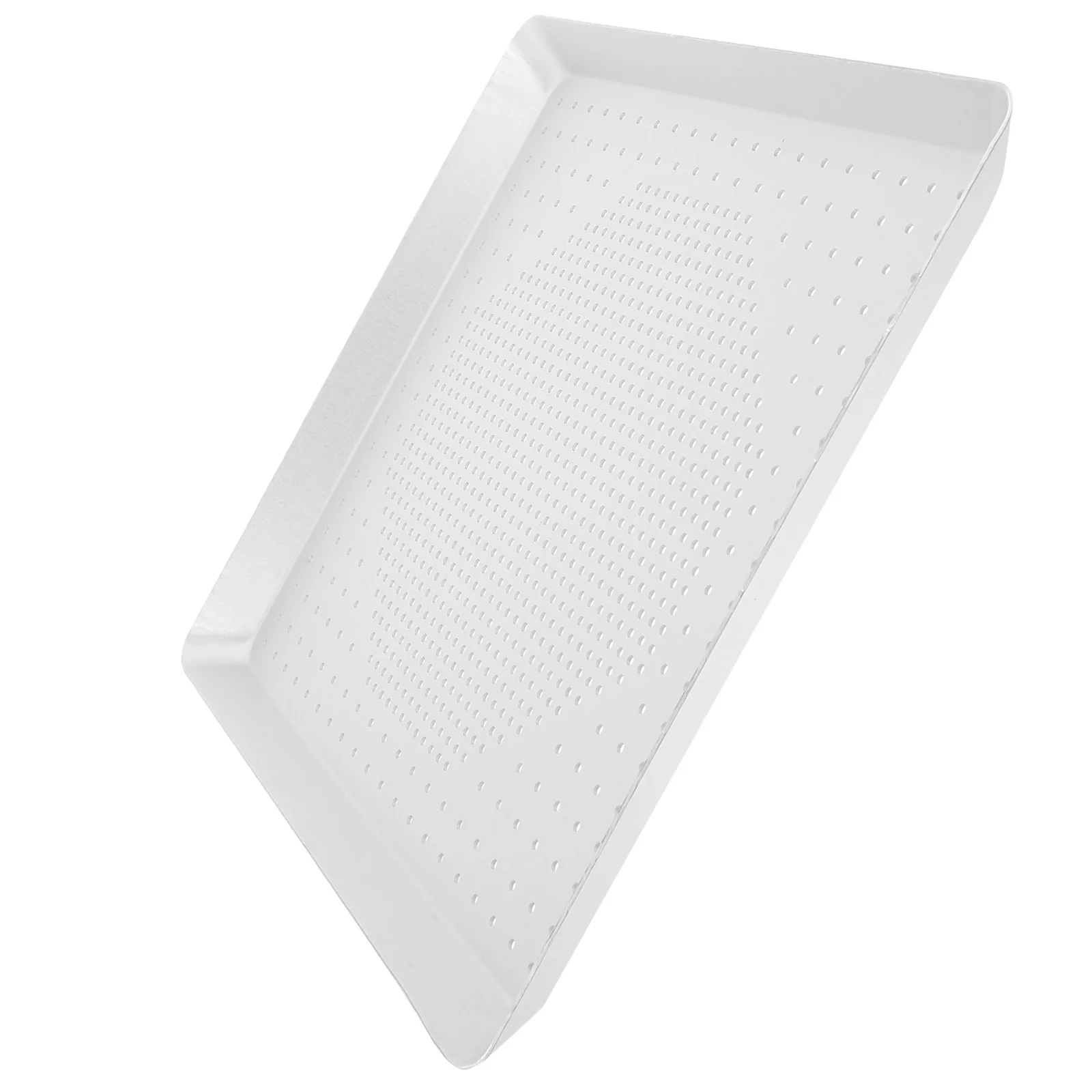 12 Inch Rectangular Perforated Pizza Pan Large Size Baking Tray Even Heat Easy Clean Aluminum Kitchen Tool Home
12 Inch Rectangular Perforated Pizza Pan Large Size Baking Tray Even Heat Easy Clean Aluminum Kitchen Tool Home