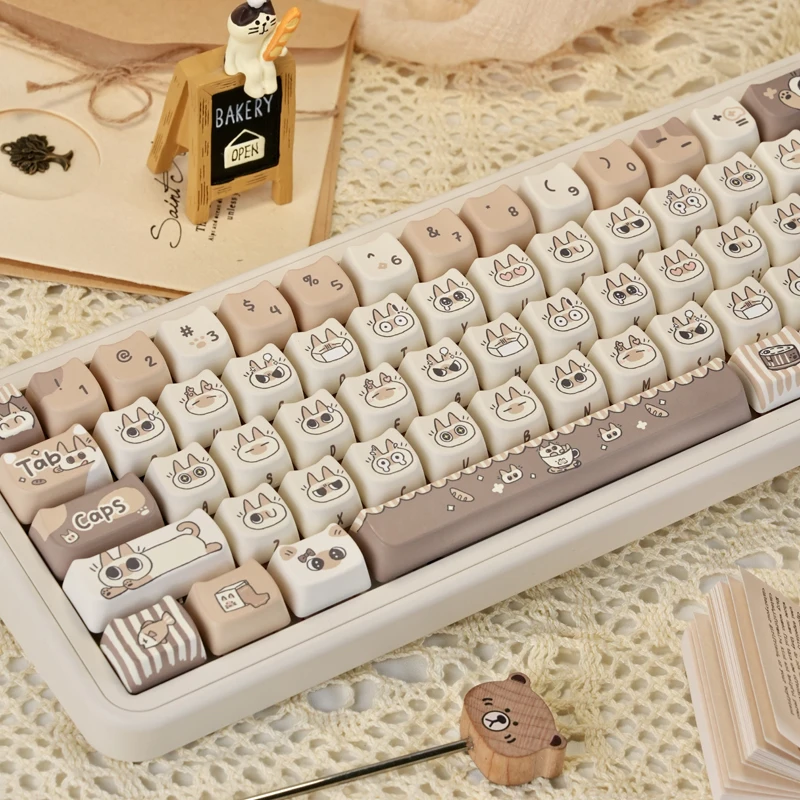 Колпачки для клавиш Sea Salt Cat, профиль MOA, английский корейский колпачок для клавиш премиум-класса PBT, полный набор для переключателей MX, механическая клавиатура 60% 75% 87% 100%
Колпачки для клавиш Sea Salt Cat, профиль MOA, английский корейский колпачок для клавиш премиум-класса PBT, полный набор для переключателей MX, механическая клавиатура 60% 75% 87% 100%