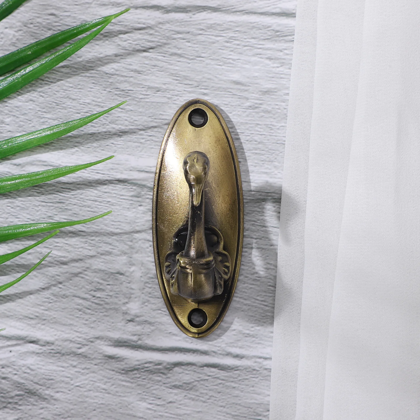 Pair Curtain Tiebacks Bronze 85x4cm Zinc Alloy Classic Holdback for Windows Rose Curtain Hook Decor
Pair Curtain Tiebacks Bronze 85x4cm Zinc Alloy Classic Holdback for Windows Rose Curtain Hook Decor