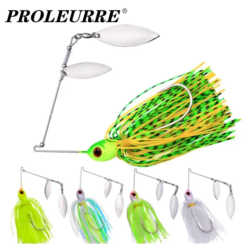 1 Pc Spinner Spoon Bait 17g 21g Metal Sequin Rubber Beard Jig Soft Fishing Lure for Black Large Mouth Bass Pike Fishing Tackle
1 Pc Spinner Spoon Bait 17g 21g Metal Sequin Rubber Beard Jig Soft Fishing Lure for Black Large Mouth Bass Pike Fishing Tackle