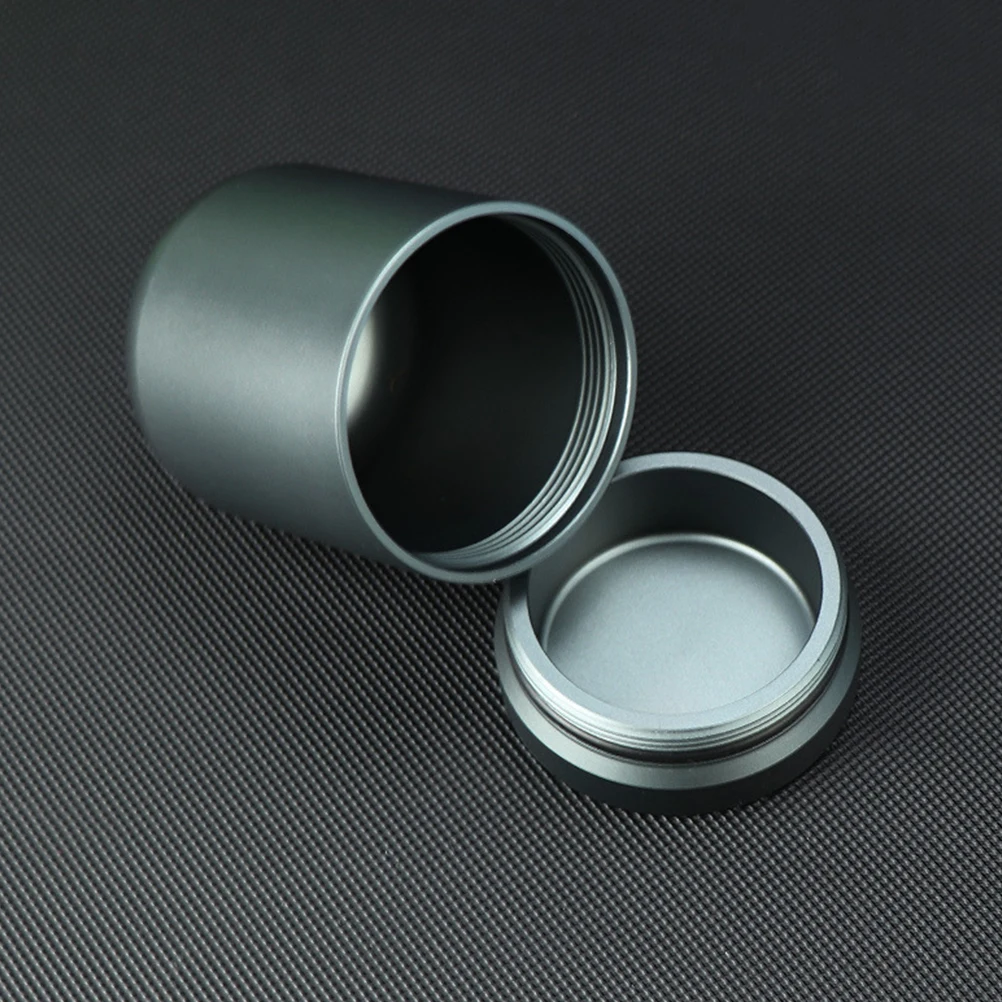 Airtight Storage Aluminum Alloy Waterproof Sealed Container Tea Leaves Can Portable Tea Pills Box High Capacity
Airtight Storage Aluminum Alloy Waterproof Sealed Container Tea Leaves Can Portable Tea Pills Box High Capacity