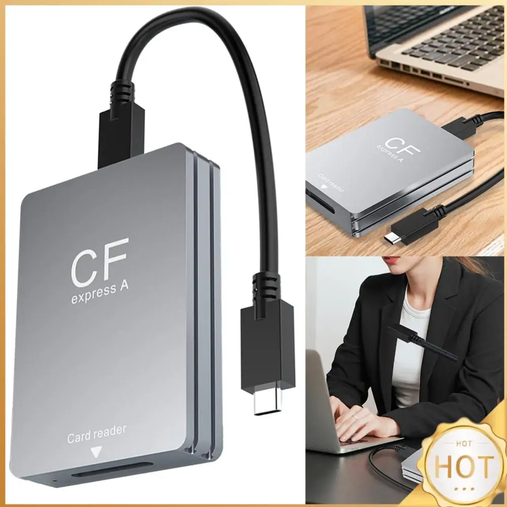 CFexpress Type A Card Reader Адаптер USB 3.2 10 Гбит/с с кабелем USB C к USB C/USB A Поддержка Android/Windows/OS
CFexpress Type A Card Reader Адаптер USB 3.2 10 Гбит/с с кабелем USB C к USB C/USB A Поддержка Android/Windows/OS