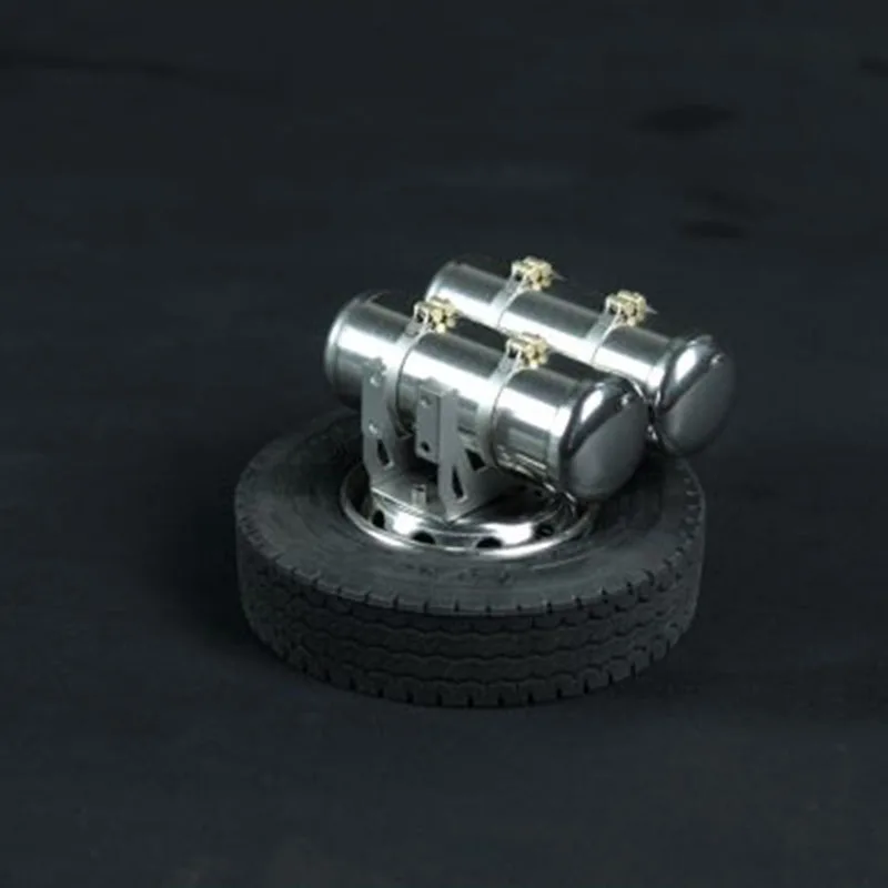 1:14th Scale Metal Simulation Gas Tank Spare Tire Holder for Tamiya RC Truck SCANIA 770S R620 VOLVO BENZ Arocs MAN TGX Car
1:14th Scale Metal Simulation Gas Tank Spare Tire Holder for Tamiya RC Truck SCANIA 770S R620 VOLVO BENZ Arocs MAN TGX Car