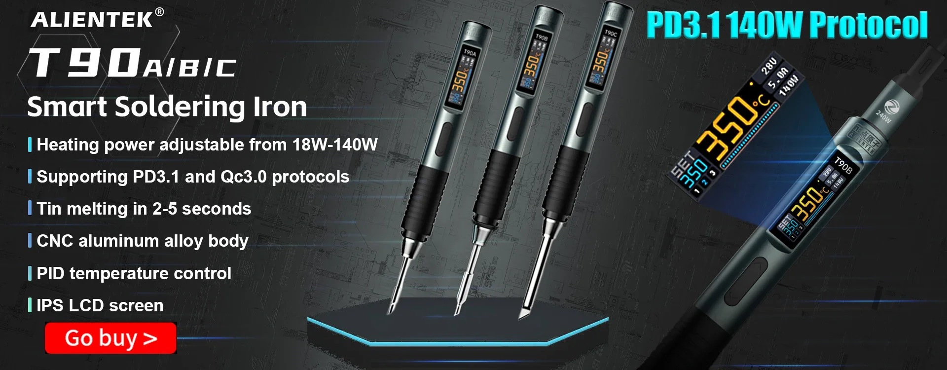 Ручка, мощный вакуумный инструмент для ремонта сварки для электронных компонентов, алюминиевый оловоотсос, всасывающий оловянный пистолет, паяльная присоска
Ручка, мощный вакуумный инструмент для ремонта сварки для электронных компонентов, алюминиевый оловоотсос, всасывающий оловянный пистолет, паяльная присоска