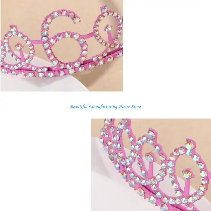 E56A Pink Birthday Girls Accessories Set Including Rhinestones Crowns And Party Sash
E56A Pink Birthday Girls Accessories Set Including Rhinestones Crowns And Party Sash