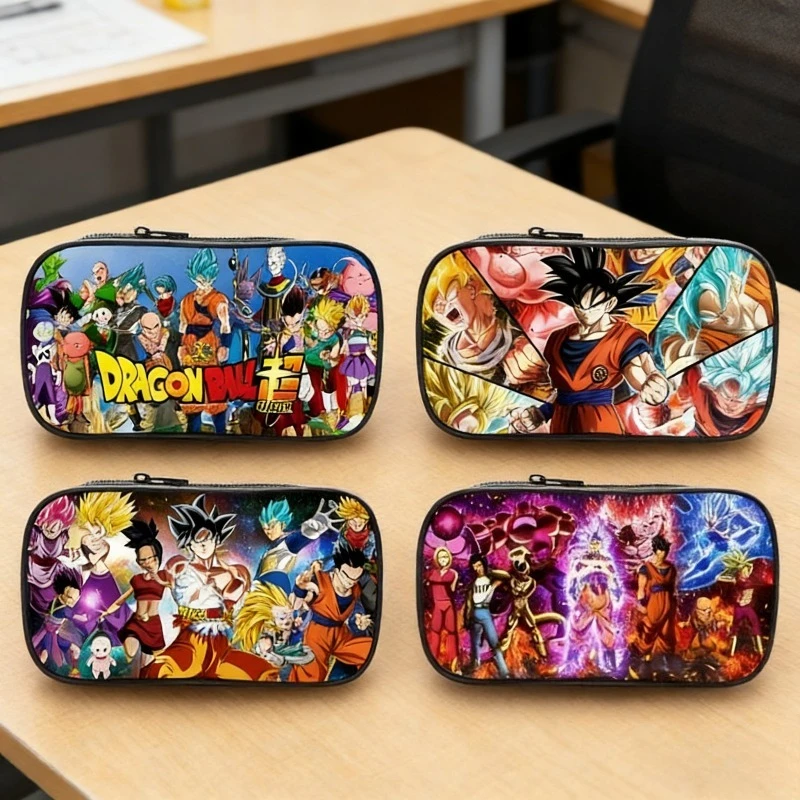 New Anime Dragon Ball Series Pencil Cases Cartoon Character Creativity Printing Large Capacity Zipper Pencil Pouch Supplies
New Anime Dragon Ball Series Pencil Cases Cartoon Character Creativity Printing Large Capacity Zipper Pencil Pouch Supplies