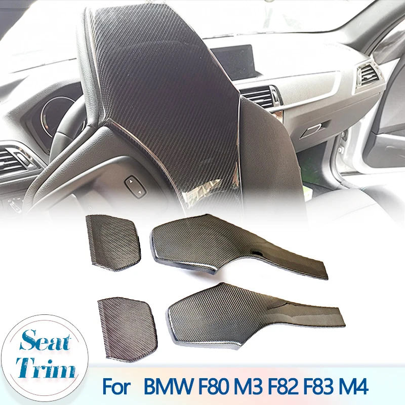 Car Inner Seat Back Covers Trims For BMW F80 M3 F82 F83 M4 F87 M2C 4 Door 2 Door 2014-2019 Carbon Fiber Inner Seat Trims Covers
Car Inner Seat Back Covers Trims For BMW F80 M3 F82 F83 M4 F87 M2C 4 Door 2 Door 2014-2019 Carbon Fiber Inner Seat Trims Covers
