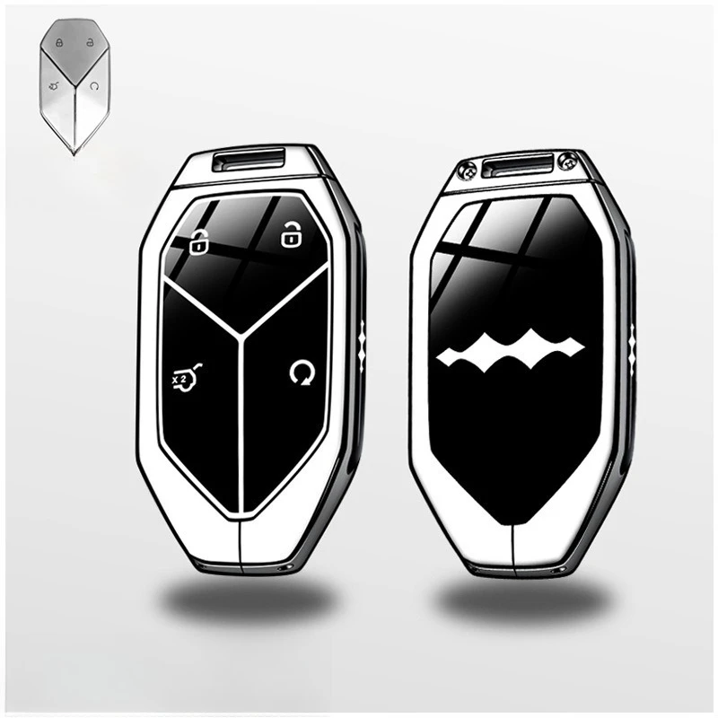 Protective Zinc Alloy Key Cover Case for BYD Formula Leopard 5/8 (2023-2024) - Key Fob Shell Keybag Keychain
Protective Zinc Alloy Key Cover Case for BYD Formula Leopard 5/8 (2023-2024) - Key Fob Shell Keybag Keychain