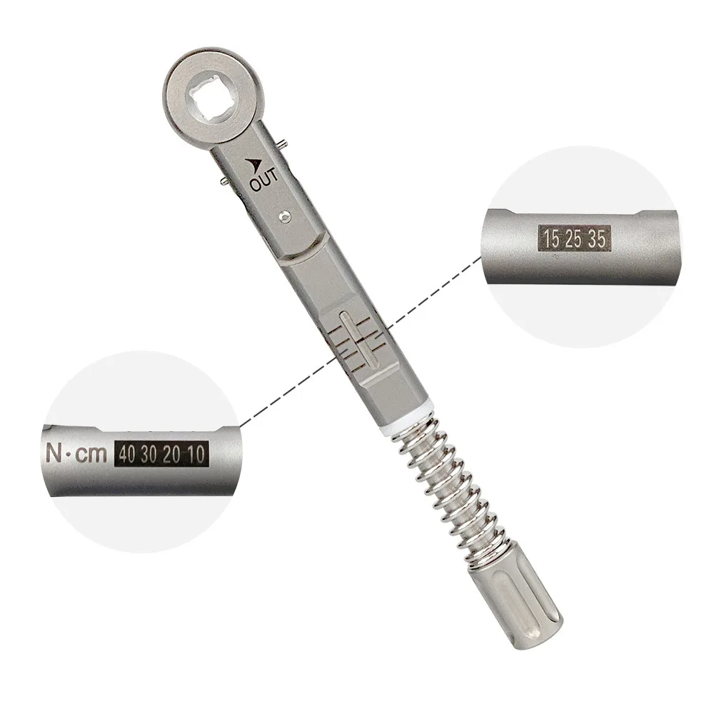 Многофункциональный ручной отвертка-адаптер с трещоткой для дентальных имплантатов
Многофункциональный ручной отвертка-адаптер с трещоткой для дентальных имплантатов