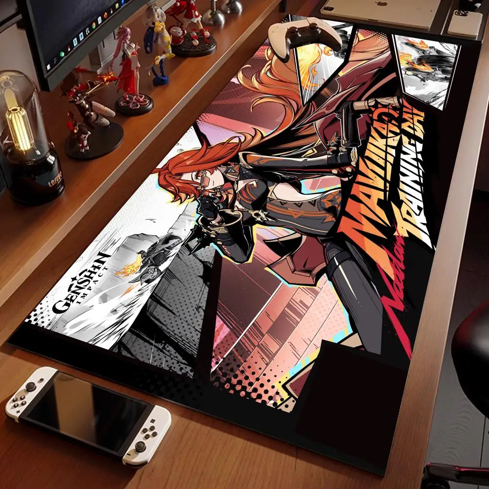 Mavuika Genshin Impact Mouse Pad Large Anti-Slip Rubber Gaming Durable Desk Pad Thick Seam Edge Suitable for Office and Gaming
Mavuika Genshin Impact Mouse Pad Large Anti-Slip Rubber Gaming Durable Desk Pad Thick Seam Edge Suitable for Office and Gaming