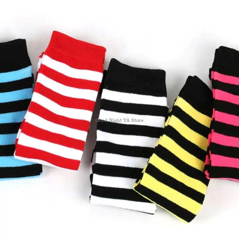 1 Pair Knee Highs Socks,Women Girl Knee Highs Stockings Stripe Long Boot Socks
1 Pair Knee Highs Socks,Women Girl Knee Highs Stockings Stripe Long Boot Socks