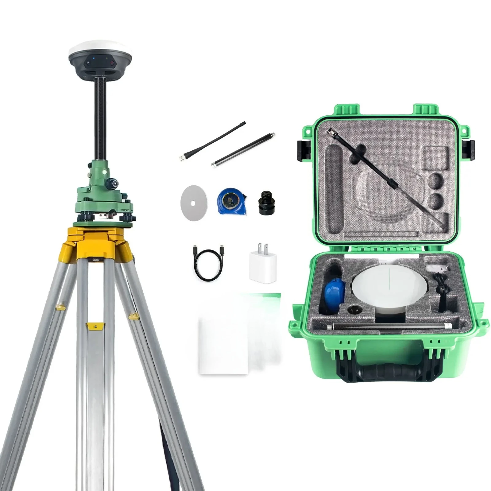High Accuracy E1Lite GNSS GPS RTK Rover 60 Tilt IMU 1408 Channels Receptor GNSS RTK GPS Base and Rover
High Accuracy E1Lite GNSS GPS RTK Rover 60 Tilt IMU 1408 Channels Receptor GNSS RTK GPS Base and Rover