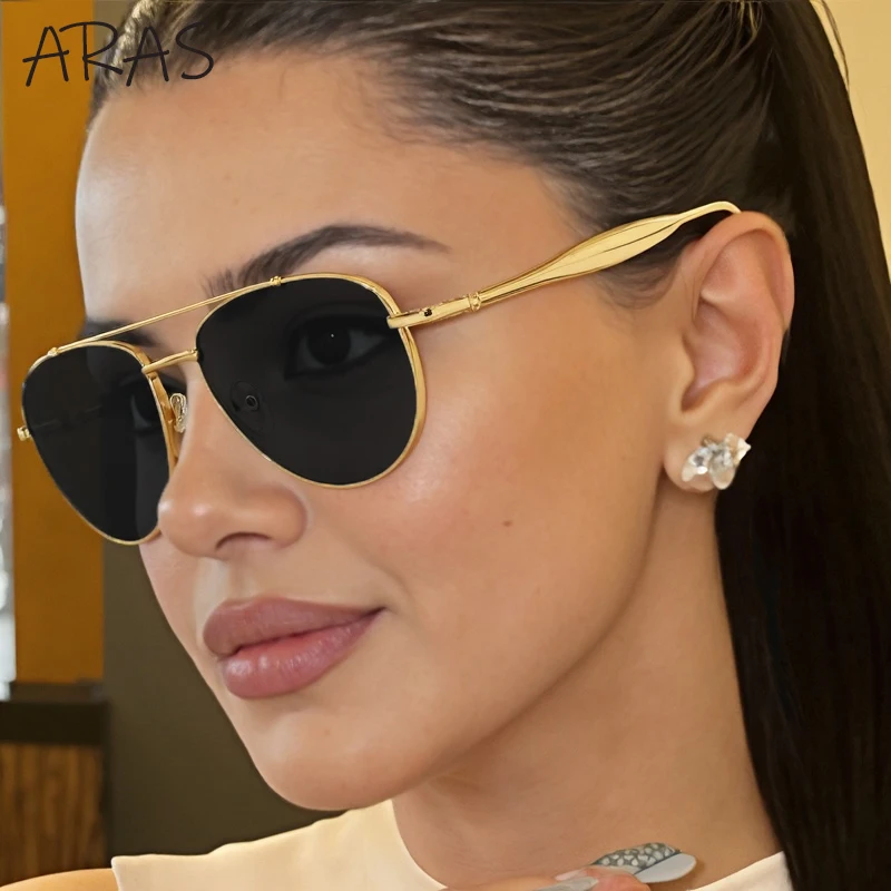 Fashion Oval Pilot Sunglasses Women 2025 Luxury Brand Classic Metal Frame Sun Glasses For Ladies Punk Traveling Eyewear Shades 
Fashion Oval Pilot Sunglasses Women 2025 Luxury Brand Classic Metal Frame Sun Glasses For Ladies Punk Traveling Eyewear Shades