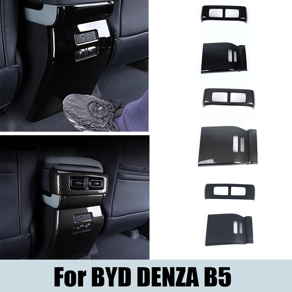 For BYD DENZA B5 2025 2026 ABS Carbon Back Rear Air Outlet Vent Cover Frame Trim Accessories
For BYD DENZA B5 2025 2026 ABS Carbon Back Rear Air Outlet Vent Cover Frame Trim Accessories