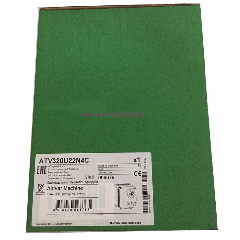 Новый оригинальный в коробке ATV320U22N4C ATV32OU22N4C {склад} 1 год гарантии отправка в течение 24 часов
Новый оригинальный в коробке ATV320U22N4C ATV32OU22N4C {склад} 1 год гарантии отправка в течение 24 часов