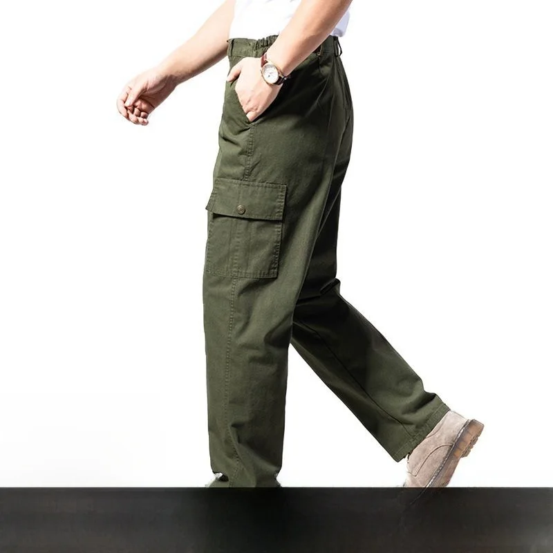 Мужские рабочие брюки из чистого хлопка, свободная рабочая одежда, весенне-осенние повседневные брюки на строительной площадке W202020
Мужские рабочие брюки из чистого хлопка, свободная рабочая одежда, весенне-осенние повседневные брюки на строительной площадке W202020