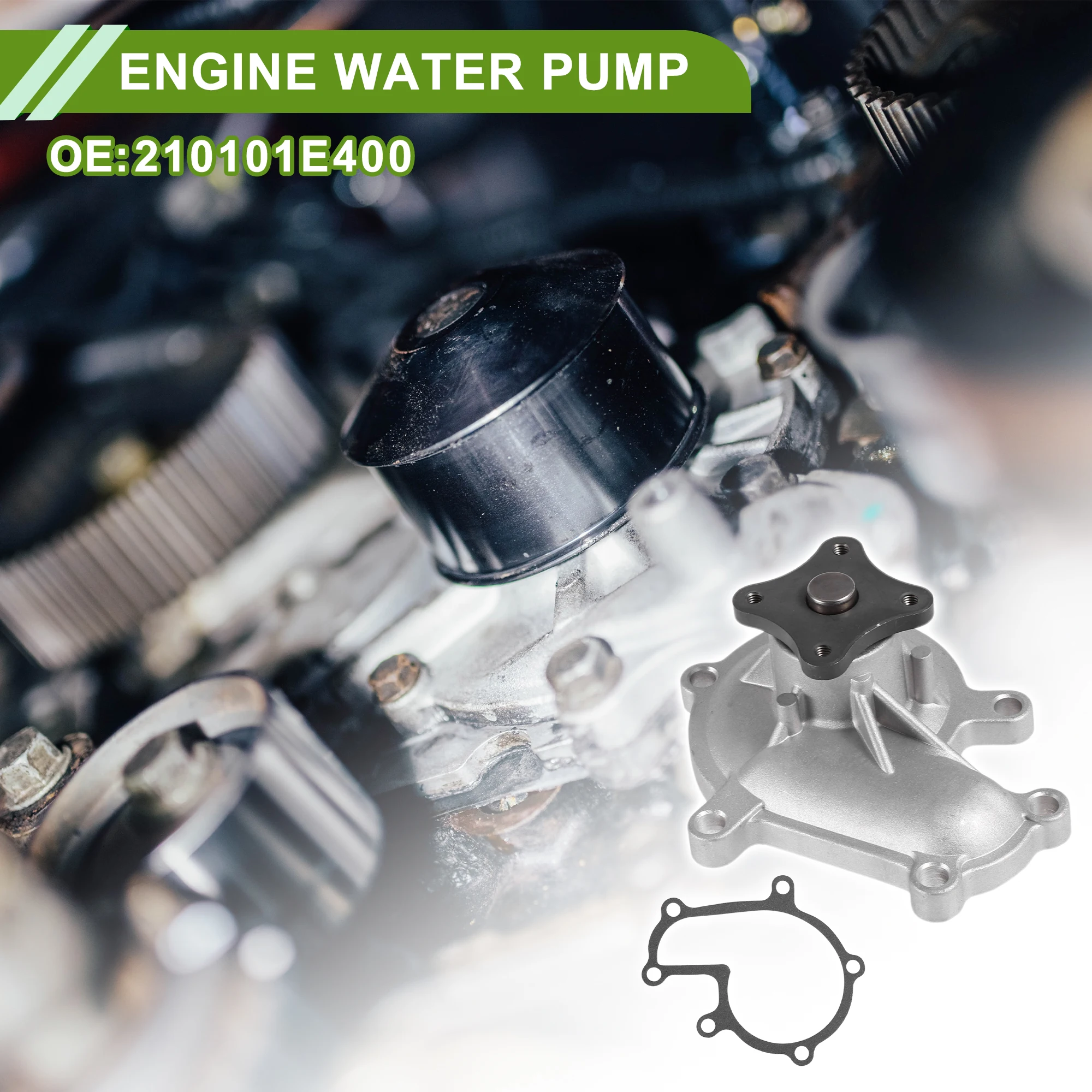 UXCELL Engine Water Pump for Nissan Bluebird 1984-1990 No.210101E400 Cooling Water Pump
UXCELL Engine Water Pump for Nissan Bluebird 1984-1990 No.210101E400 Cooling Water Pump