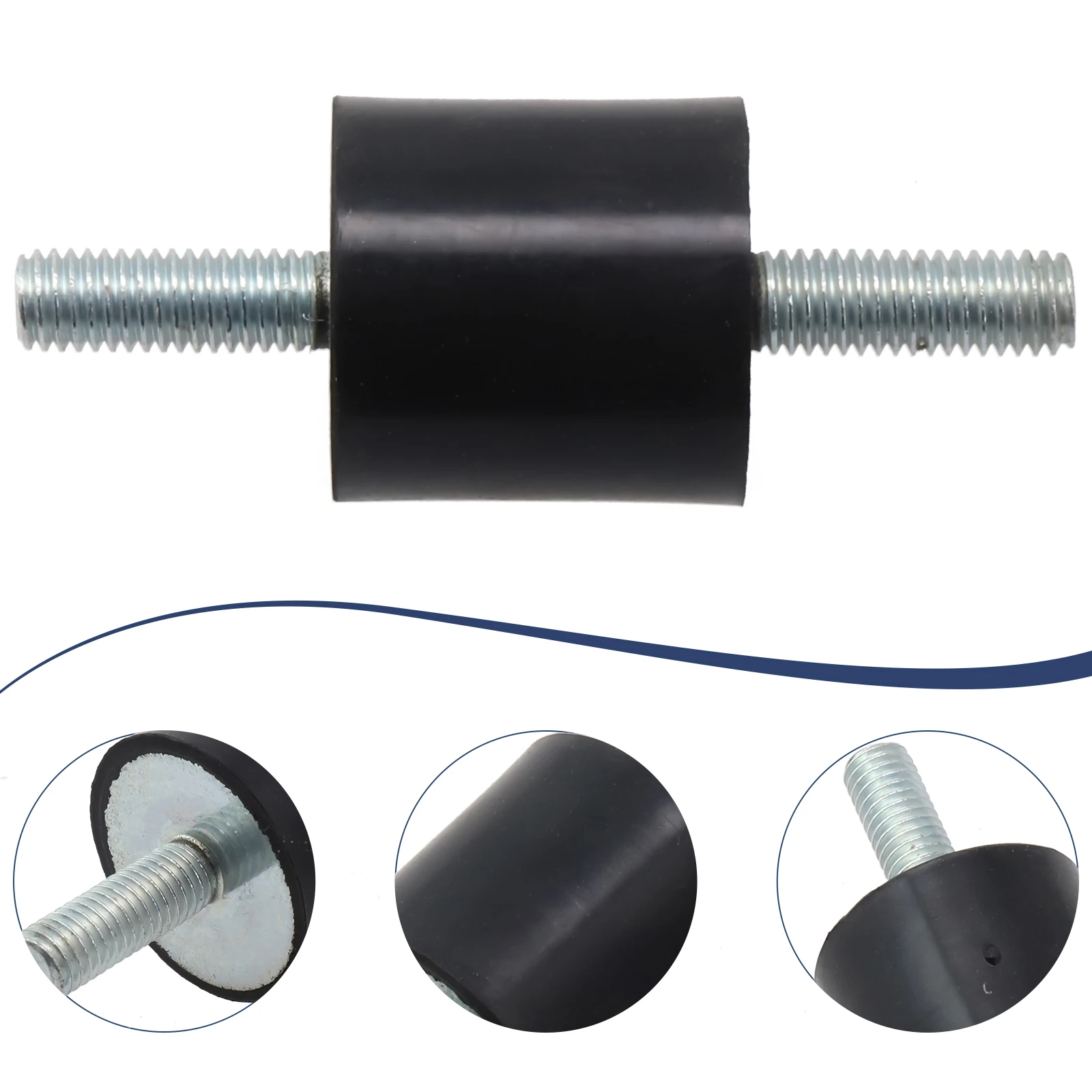 4x Anti Vibration Rubber Feet M8 Thread Compatible with Air Conditioning and Heat Pump Systems for Noise Dampening
4x Anti Vibration Rubber Feet M8 Thread Compatible with Air Conditioning and Heat Pump Systems for Noise Dampening