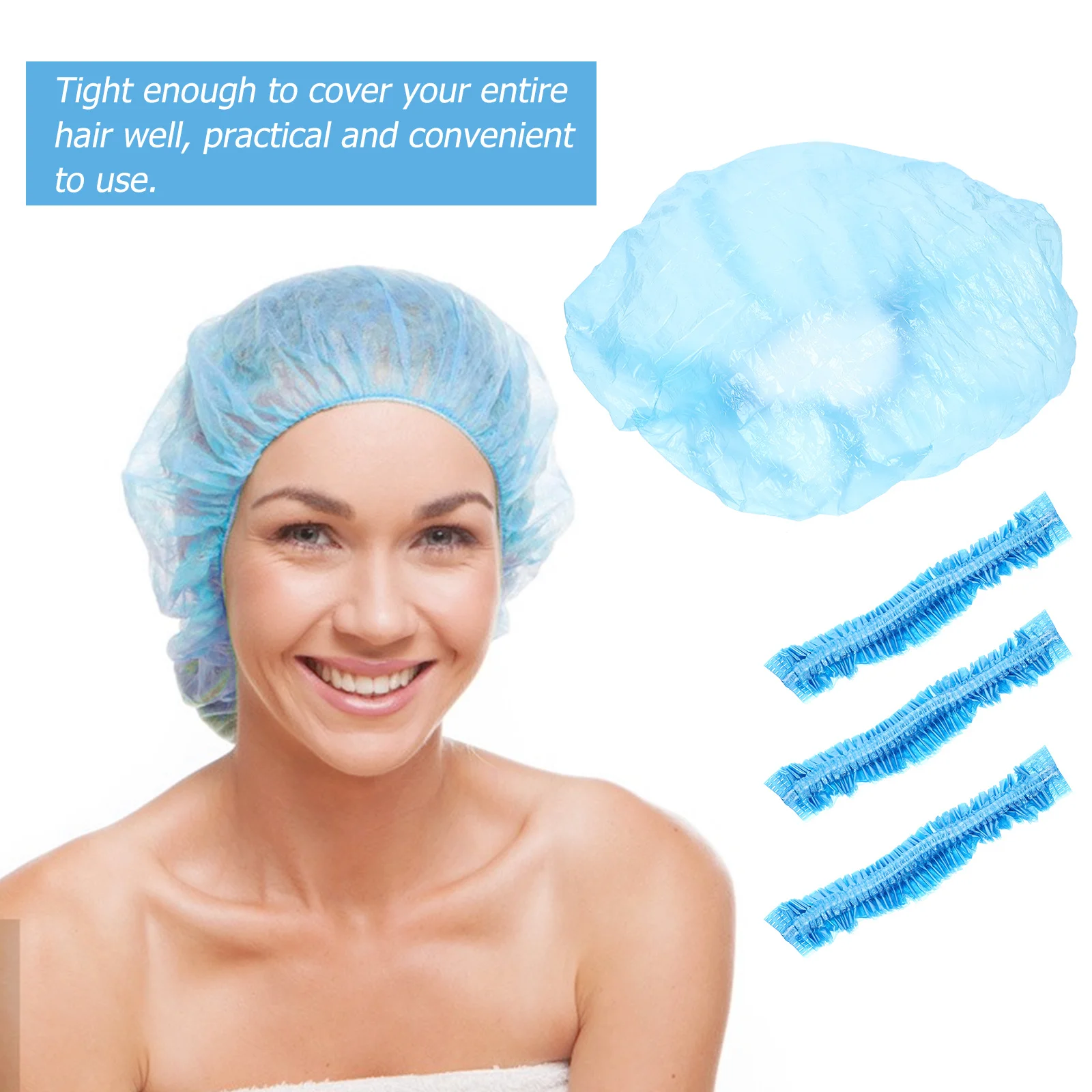 Waterproof Hair Cap Shower Caps Bulk Shampoo Bath for Women Bathing Headwear Travel
Waterproof Hair Cap Shower Caps Bulk Shampoo Bath for Women Bathing Headwear Travel
