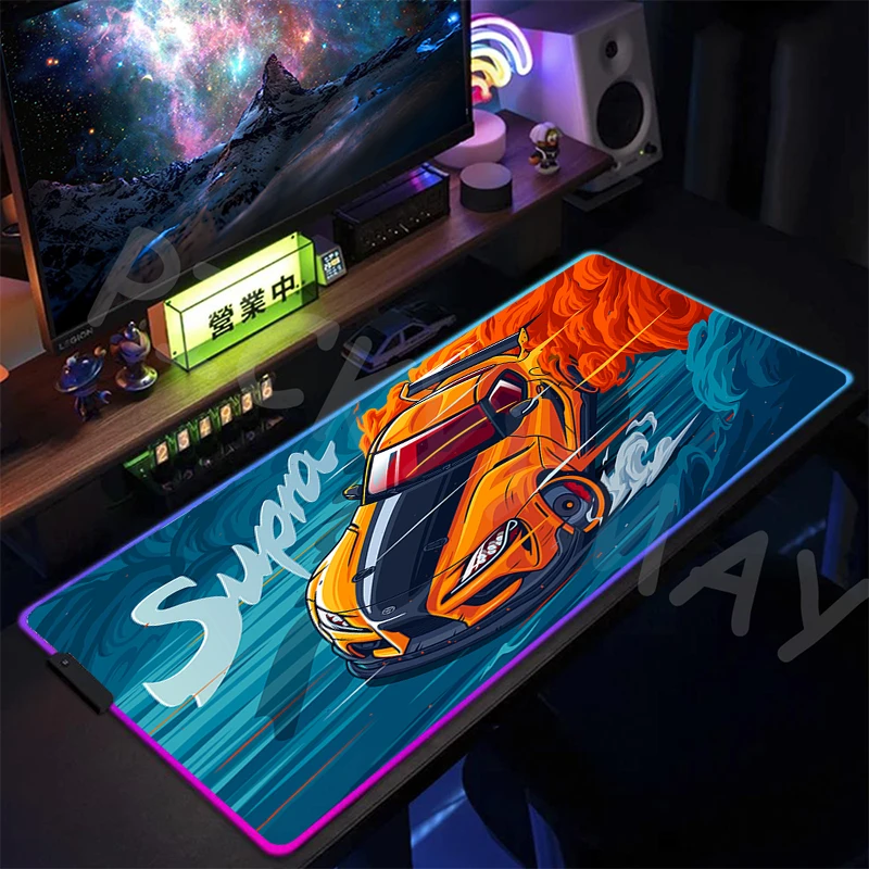 Large LED Desk Mats XXL RGB Computer Mousepad Car Design 90x40cm Backlight Keyboard Mat Table Pad Gamer Luminous Mousepads
Large LED Desk Mats XXL RGB Computer Mousepad Car Design 90x40cm Backlight Keyboard Mat Table Pad Gamer Luminous Mousepads
