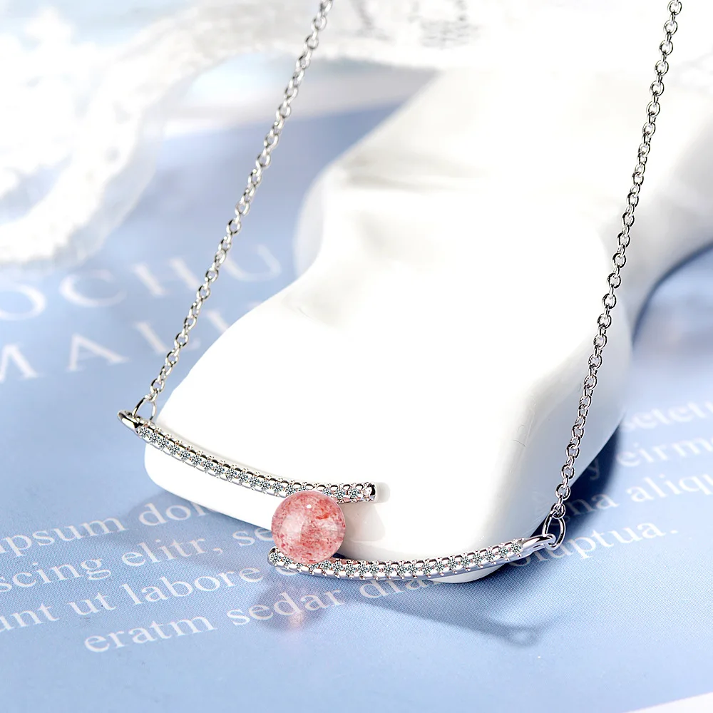 925 Sterling Silver Strawberry Crystal Necklaces For Women Wedding Luxury Quality Jewelry Wholesale Everything
925 Sterling Silver Strawberry Crystal Necklaces For Women Wedding Luxury Quality Jewelry Wholesale Everything