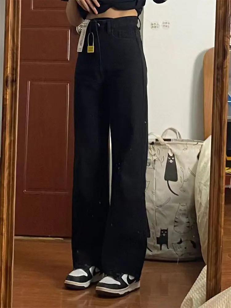 Jeans For Women High Waist 2000'S Clothes Y2K Baggy Oversize Wide Leg Loose Denim Streetwear Vintage Black Fashion Harajuku
Jeans For Women High Waist 2000'S Clothes Y2K Baggy Oversize Wide Leg Loose Denim Streetwear Vintage Black Fashion Harajuku