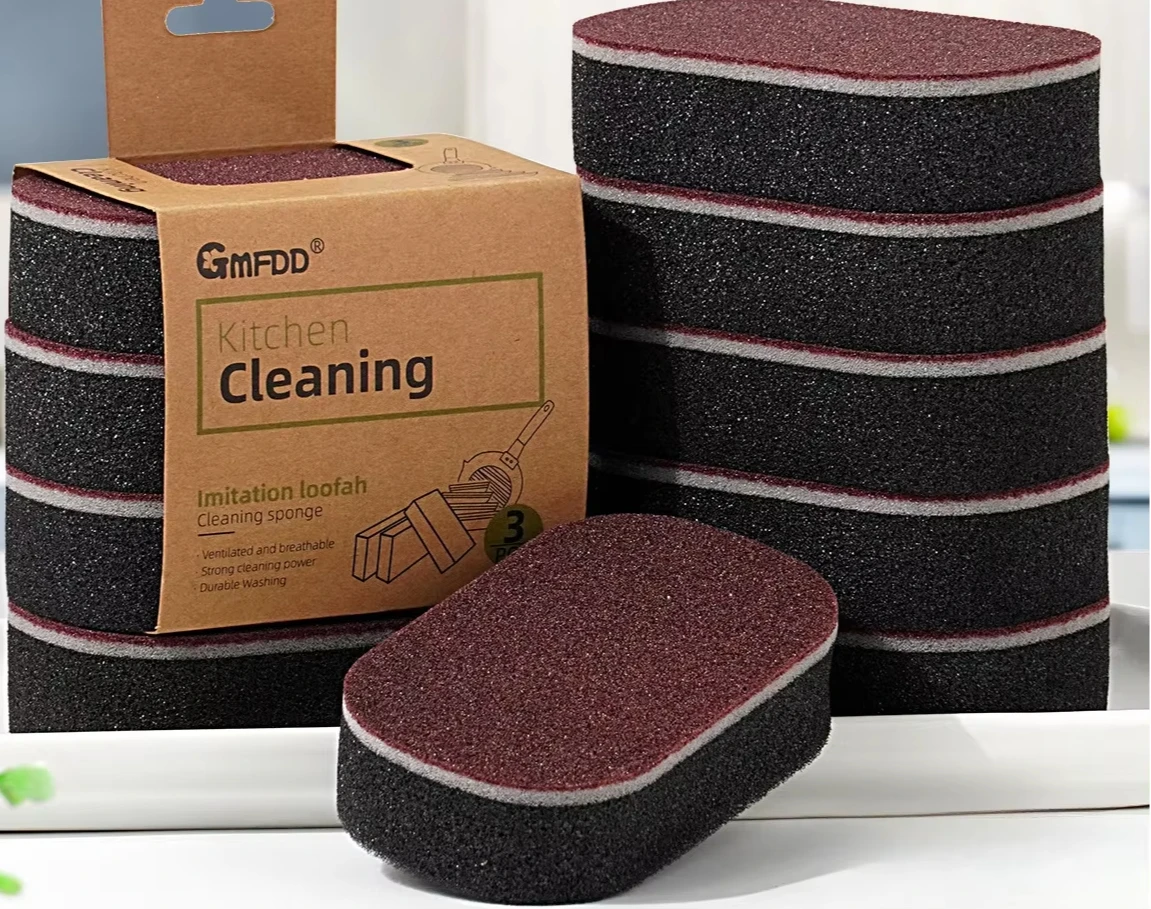 Magic Sponge Power Thicken Double -sided Dishes Cleaning Brushes Kitchen Wipe Rust Brushing Pot Bottom Black Stain Artifact
Magic Sponge Power Thicken Double -sided Dishes Cleaning Brushes Kitchen Wipe Rust Brushing Pot Bottom Black Stain Artifact