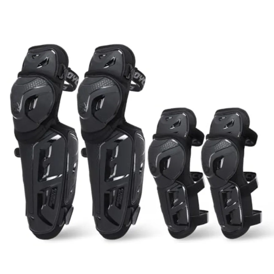 Motorcycle Knee Pads for Men - CE Level 1 Motocross Knee and Elbow Guards Protective Gear Armor with 5°-180° Knee Flexibility D
Motorcycle Knee Pads for Men - CE Level 1 Motocross Knee and Elbow Guards Protective Gear Armor with 5°-180° Knee Flexibility D