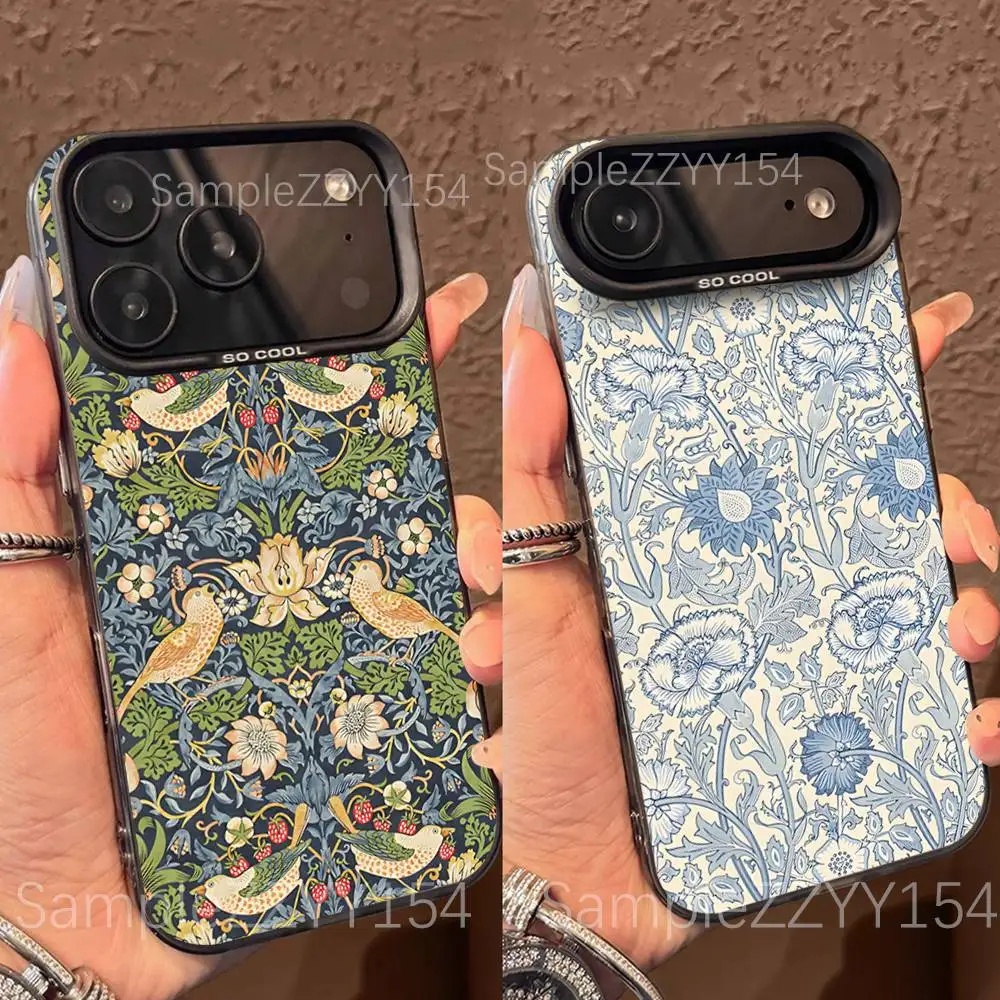 William Morris Strawberry Thief Phone Case For IPhone 15,16,17,13,14,11,12,Pro,Max,Plus,E,Air,Mini Gray Matte IMD Cover
William Morris Strawberry Thief Phone Case For IPhone 15,16,17,13,14,11,12,Pro,Max,Plus,E,Air,Mini Gray Matte IMD Cover