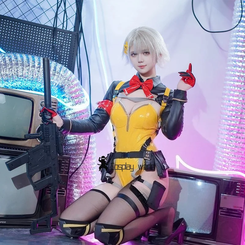 Girls' Frontline 2 Vector Molotov Bunny Cosplay Costume Full Set Role Play Halloween Carnival Party Outfit
Girls' Frontline 2 Vector Molotov Bunny Cosplay Costume Full Set Role Play Halloween Carnival Party Outfit