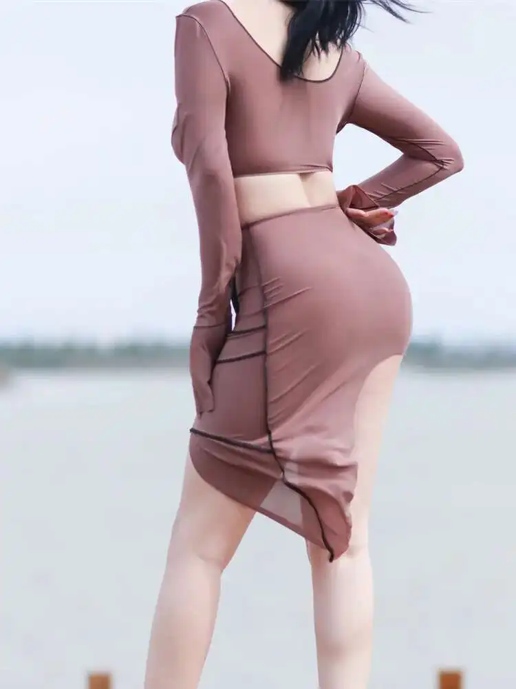 Uniform Temptation Sexy Summer New Style Mesh Transparent Irregular Off Shoulder Skirt Split Set Fashion Sweet Skirts T7UL
Uniform Temptation Sexy Summer New Style Mesh Transparent Irregular Off Shoulder Skirt Split Set Fashion Sweet Skirts T7UL