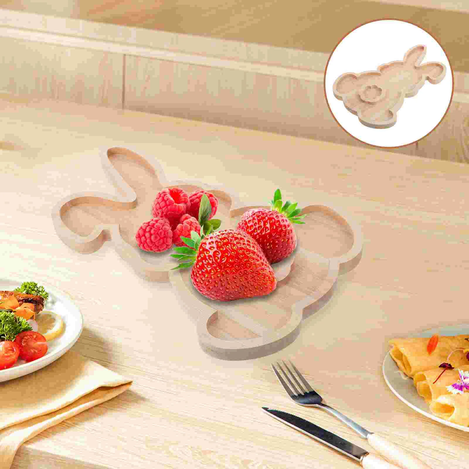 Rabbit Tray Wooden Bunny Board Easter Other Bamboo Products Serving Funny Decor Plate 
Rabbit Tray Wooden Bunny Board Easter Other Bamboo Products Serving Funny Decor Plate