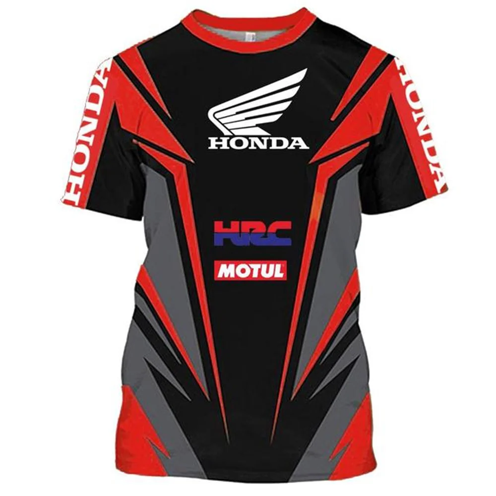 2025 Honda logo 3D printed round neck short sleeve oversized T-shirt summer men and women outdoor cycling tops
2025 Honda logo 3D printed round neck short sleeve oversized T-shirt summer men and women outdoor cycling tops