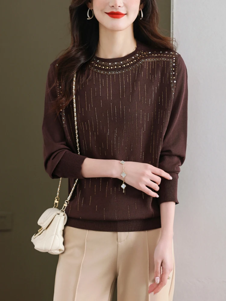 Sweater Woman Spring Autumn Korean Fashion Pullover Femme Womens Clothing Solid Long Sleeve Top Sweaters
Sweater Woman Spring Autumn Korean Fashion Pullover Femme Womens Clothing Solid Long Sleeve Top Sweaters