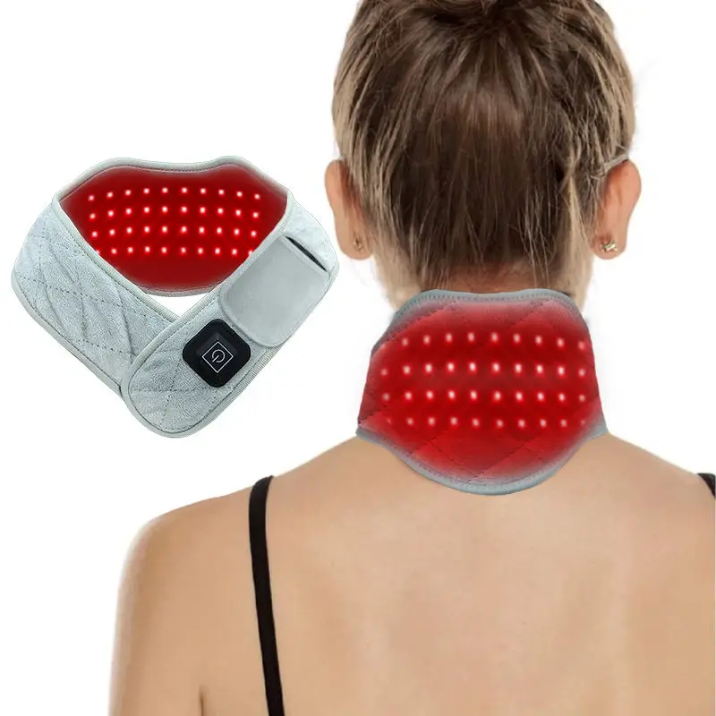 660 & 850nm Near Infrared Red Light Therapy Neck Care Belt Massage for Neck Pain Shoulder Fatigue Relief Beauty Device
660 & 850nm Near Infrared Red Light Therapy Neck Care Belt Massage for Neck Pain Shoulder Fatigue Relief Beauty Device