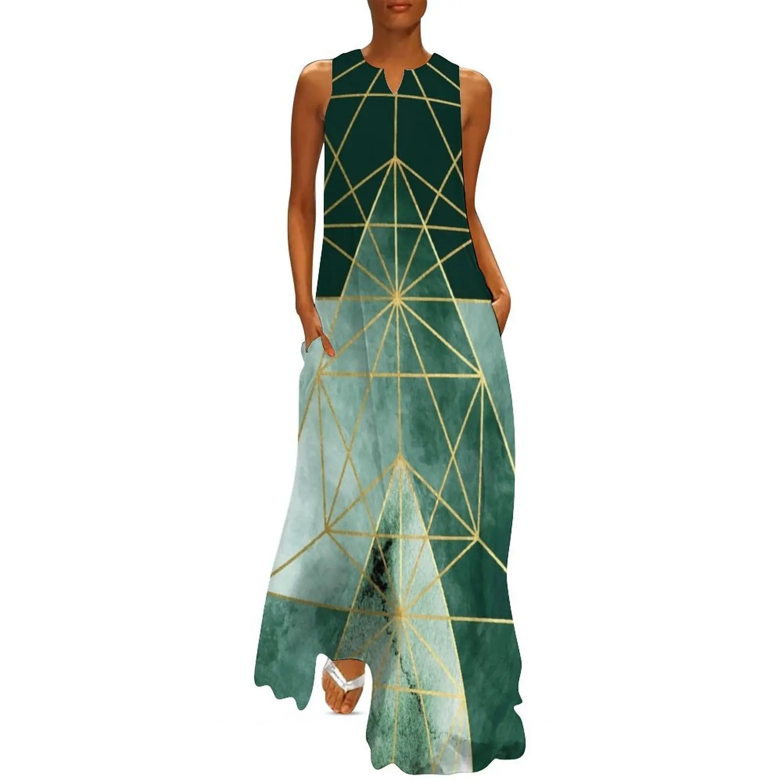 Green Geometric Long Dress ceremony dresses Woman dresses Elegant gowns luxury evening dresses for women 2025
Green Geometric Long Dress ceremony dresses Woman dresses Elegant gowns luxury evening dresses for women 2025