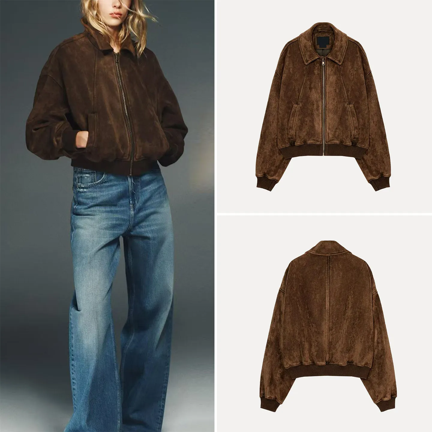 Ele Versatile Women's Jaet 2025 Winter New Sle Simple Quali Zipper Closure Long Sve Stand Fit ort Outerwear
Ele Versatile Women's Jaet 2025 Winter New Sle Simple Quali Zipper Closure Long Sve Stand Fit ort Outerwear