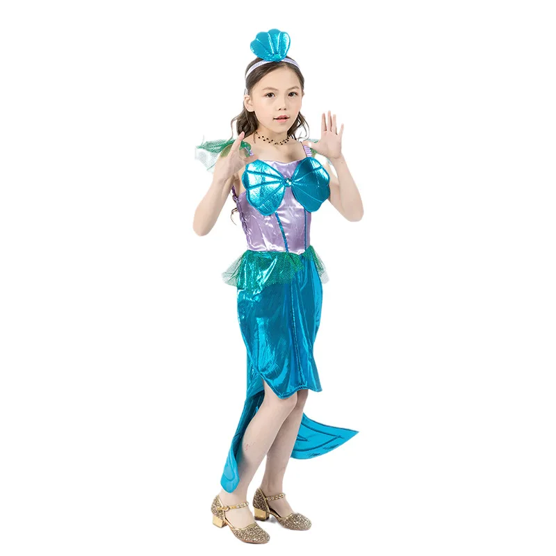 Mermaid Princess Costume Summer Beach Children Girls Dress with Tail Movie Fairy Tale Costume Birthday Ocean Shell Dress Up 2025
Mermaid Princess Costume Summer Beach Children Girls Dress with Tail Movie Fairy Tale Costume Birthday Ocean Shell Dress Up 2025