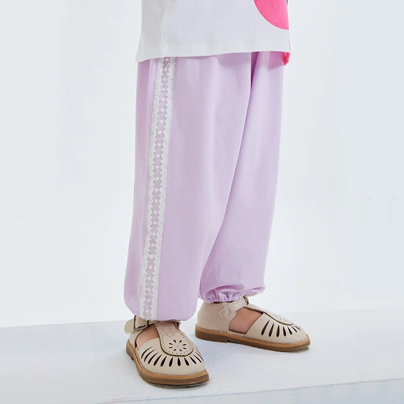 LABI BABY Girls Purple Pants Summer Casual Lace Girls Pants Loose Kids Trousers Breathable Windproof Infant Toddlers Pants
LABI BABY Girls Purple Pants Summer Casual Lace Girls Pants Loose Kids Trousers Breathable Windproof Infant Toddlers Pants