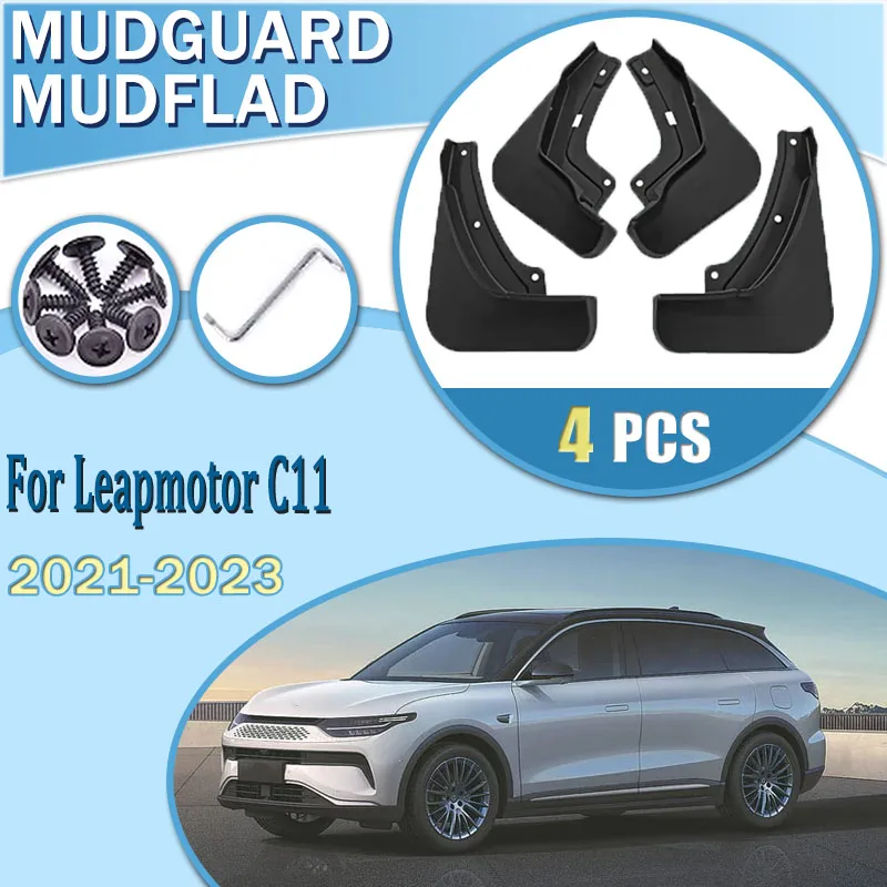 Car Mudguard For Leapmotor C11 2021 2022 2023 MudFlaps Fender Wheel Guards Dust-proof Splash Protect Mudguards Car Accessories
Car Mudguard For Leapmotor C11 2021 2022 2023 MudFlaps Fender Wheel Guards Dust-proof Splash Protect Mudguards Car Accessories