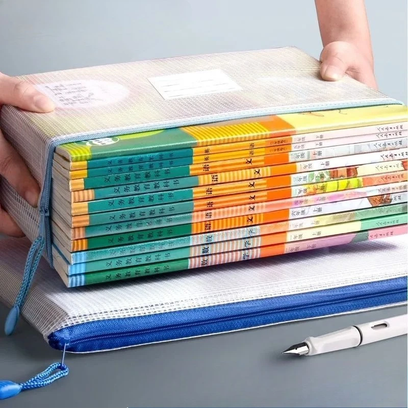 10Pcs/Set A4 Zipper Mesh File Folders Stationery Bills Filing Products Bags Document Bag Books Papers Organizer Pouch Folders)
10Pcs/Set A4 Zipper Mesh File Folders Stationery Bills Filing Products Bags Document Bag Books Papers Organizer Pouch Folders)