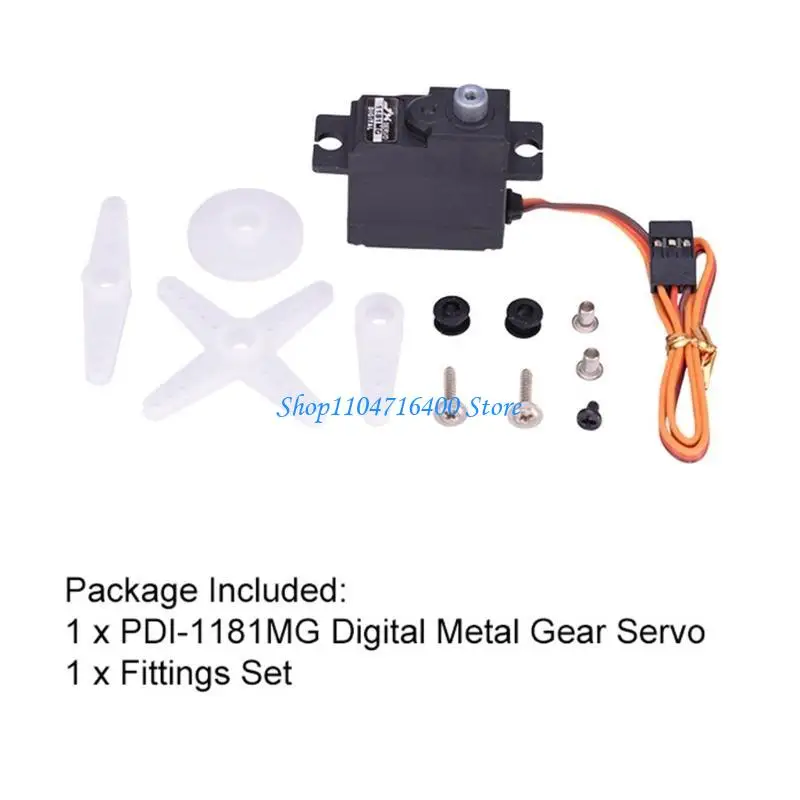 y1gd 18g 3.5KG Metal Gear Steering Digtal Servo for RC Car Toy Fixed-wing Spare Parts
y1gd 18g 3.5KG Metal Gear Steering Digtal Servo for RC Car Toy Fixed-wing Spare Parts