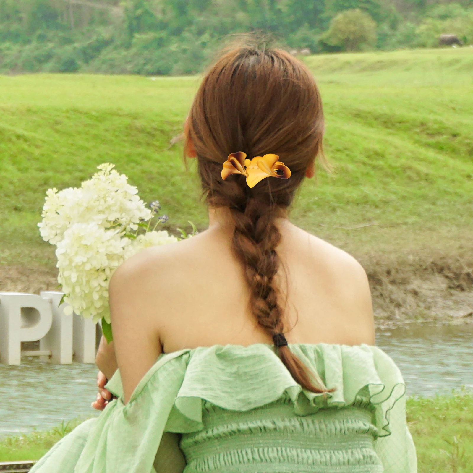 3pcs Matte Flower Claw Clips For Women Vintage Barrettes Elegant Accessories Secure Hold Lightweight Styling Wedding Valentine'S
3pcs Matte Flower Claw Clips For Women Vintage Barrettes Elegant Accessories Secure Hold Lightweight Styling Wedding Valentine'S
