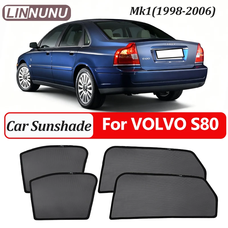 LINNUNU Magnetic Car Sunshade For VOLVO S80 1998-2006 Side Window Mesh Curtain UV Protection Privacy Shield Interior Accessories
LINNUNU Magnetic Car Sunshade For VOLVO S80 1998-2006 Side Window Mesh Curtain UV Protection Privacy Shield Interior Accessories