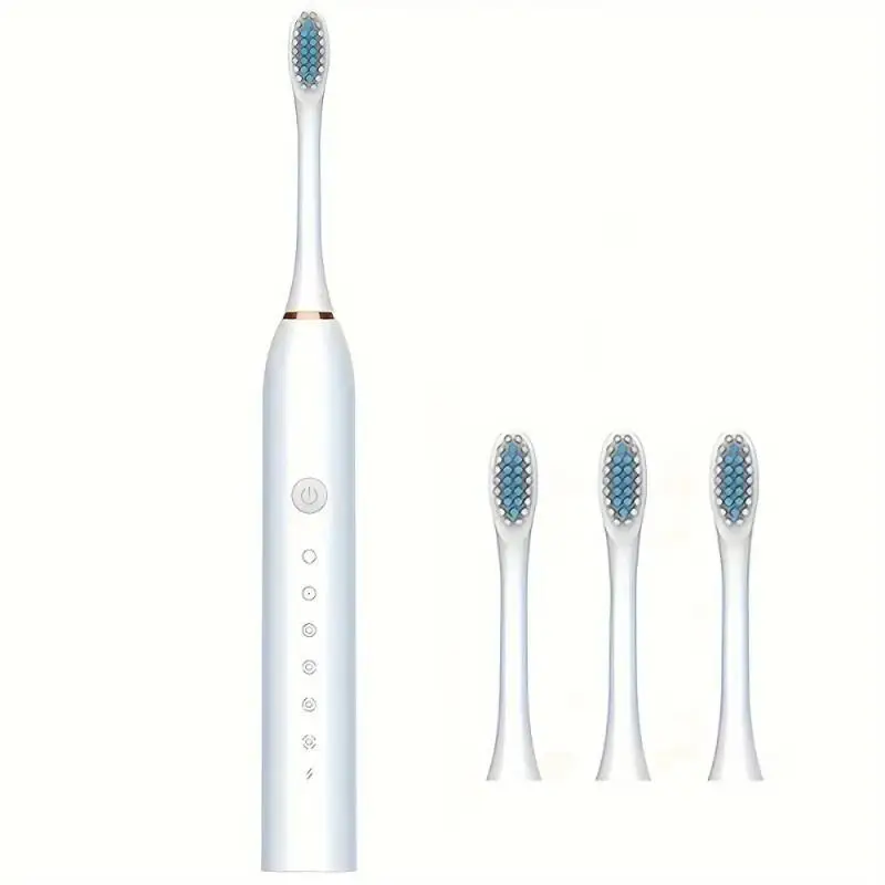 Electric Ultrasonic Toothbrush 6-Speed USB Rechargeable Waterproof Soft Bristles for Adults And Couples
Electric Ultrasonic Toothbrush 6-Speed USB Rechargeable Waterproof Soft Bristles for Adults And Couples