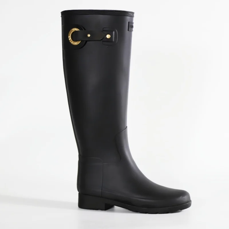 Lightweight High-Tube Rubber Rain Boots for Women Waterproof Non-Slip Metal Bule Summer Season Youth Footwear
Lightweight High-Tube Rubber Rain Boots for Women Waterproof Non-Slip Metal Bule Summer Season Youth Footwear