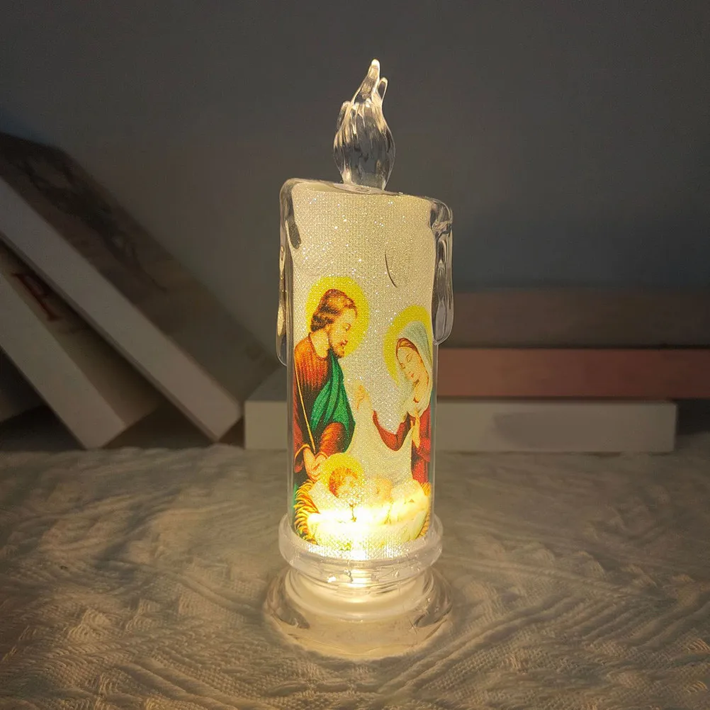 3 Pcs Light Candles Baptismal Led Prayer Flameless Party Lamp Holders Devotional Elegant Burning
3 Pcs Light Candles Baptismal Led Prayer Flameless Party Lamp Holders Devotional Elegant Burning