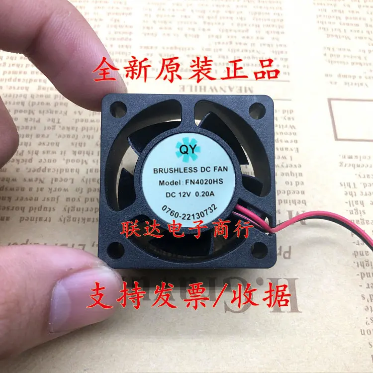 New Original DC FN4020HS DC12V 0.20A 4020 4cm Inverter Cooling Fan for Electronic Equipment
New Original DC FN4020HS DC12V 0.20A 4020 4cm Inverter Cooling Fan for Electronic Equipment