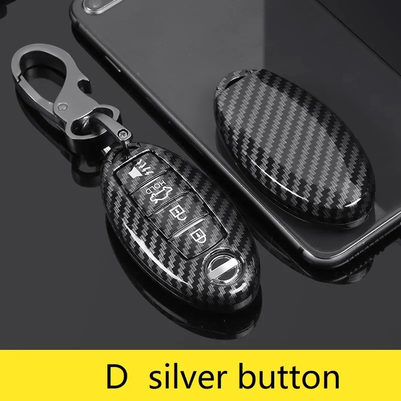 Glossy Carbon fiber ABS Car Key Case Fob Cover For infiniti FX35 FX37 FX50 G25 G35 G37 JX35 M35 M37 M45 Q70
Glossy Carbon fiber ABS Car Key Case Fob Cover For infiniti FX35 FX37 FX50 G25 G35 G37 JX35 M35 M37 M45 Q70