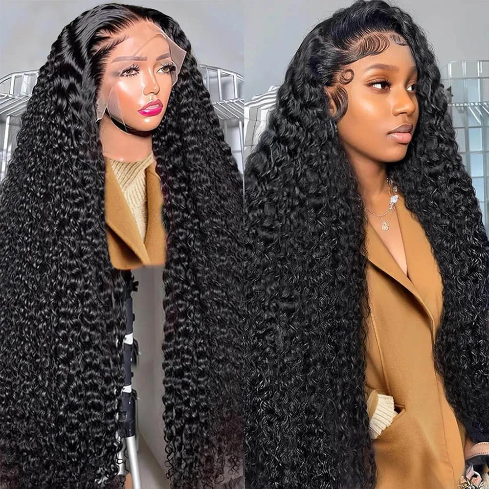 HD Transparent Deep Wave Frontal Wig 13x4 13x6 Curly Lace Frontal Human Hair Wigs For Women Wet And Wavy Water Wig Preplucked
HD Transparent Deep Wave Frontal Wig 13x4 13x6 Curly Lace Frontal Human Hair Wigs For Women Wet And Wavy Water Wig Preplucked